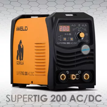   iWeld Gorilla Supertig 200 AC/DC hegesztő inverter (8TIG200SPRACDC)