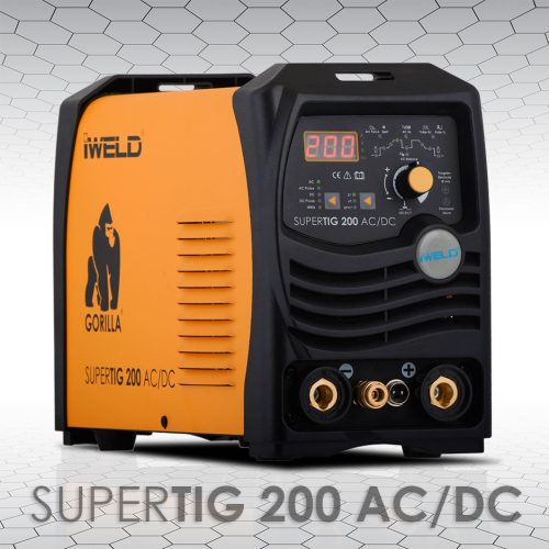 iWeld Gorilla Supertig 200 AC/DC hegesztő inverter (8TIG200SPRACDC)