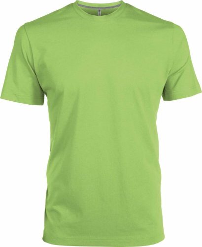 Kariban 356 rövidujjú férfi póló lime színben