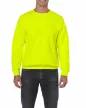 Gildan 18000 fluo sárga színű pulóver