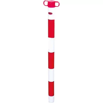 JSP HDE100 lánckorlát oszlop piros/fehér