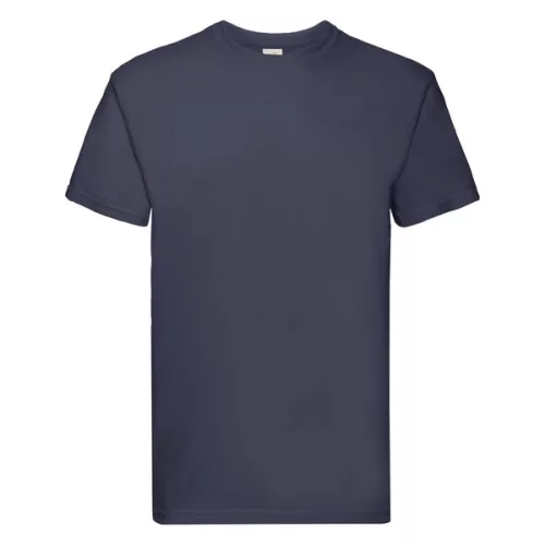 Fruit of the loom Super premium rövid ujjú póló sötét navy színben