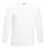 Fruit of the loom Raglan kerek nyakú pulóver fehér színben