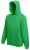 Fruit of the loom kapucnis pulóver kelly green színben