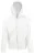Fruit of the loom cipzáras kapucnis pulóver fehér színben