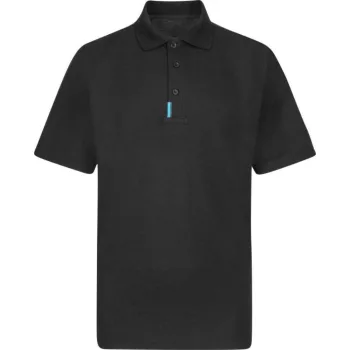 Portwest T720 WX3 galléros póló fekete színben