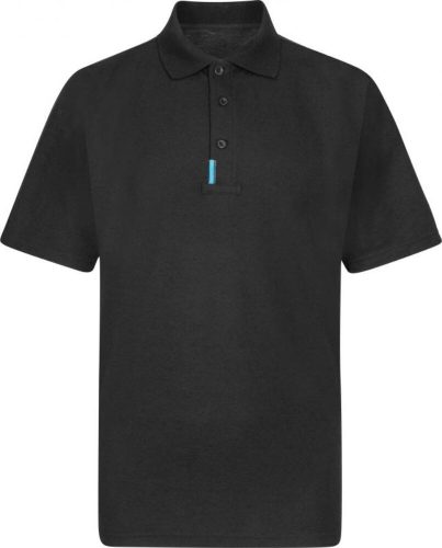 Portwest T720 WX3 galléros póló fekete színben