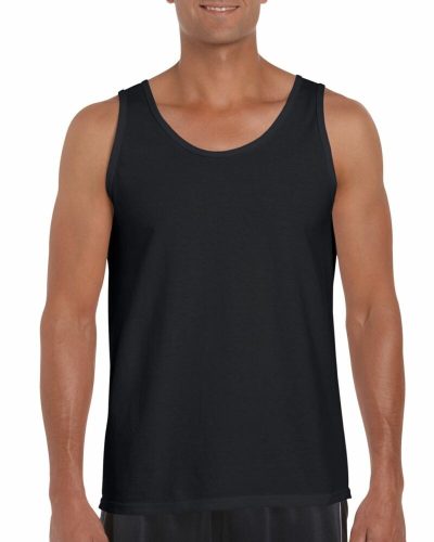 Gildan 64200 Softstyle fekete színű trikó