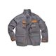 Portwest TX10 munkavédelmi dzseki szürke színben