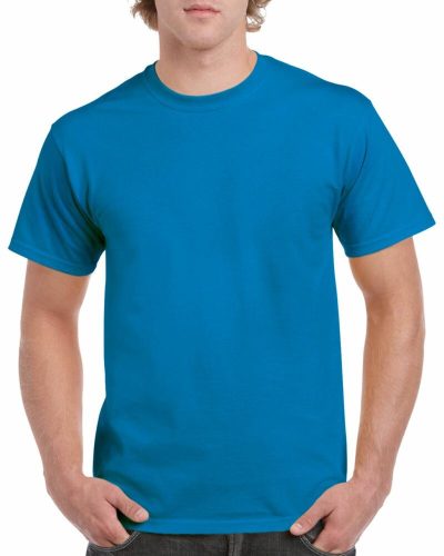 Gildan 5000 kereknyakú póló sapphire színben