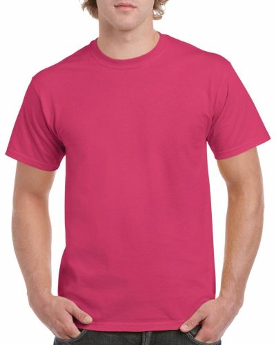 Gildan 5000 kereknyakú póló heliconia színben