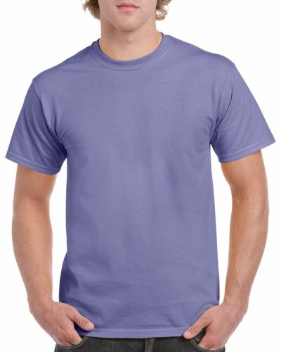 Gildan 5000 kereknyakú póló violet színben
