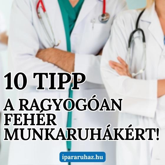 10 TIPP a ragyogóan fehér munkaruháért