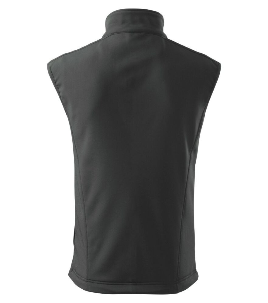 Malfini 517 Vision férfi softshell mellény acélszürke színben