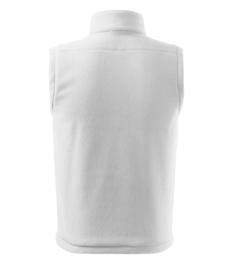 Rimeck 518 Next unisex polár mellény fehér színben