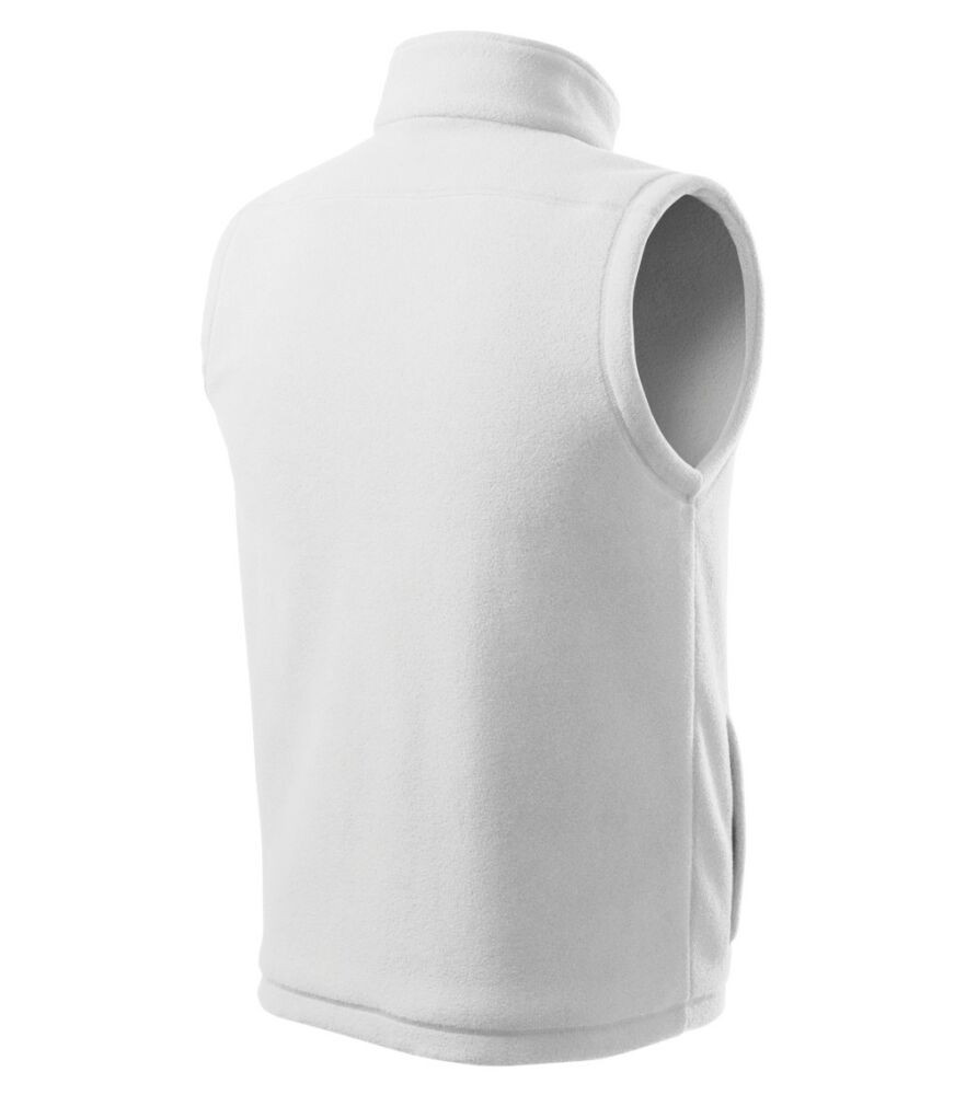 Rimeck 518 Next unisex polár mellény fehér színben