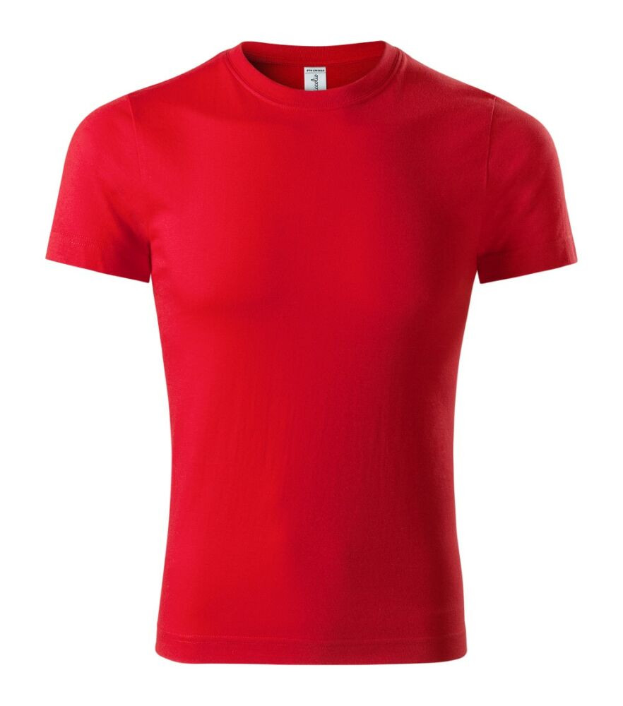 Piccolio P74 Peak unisex póló piros színben
