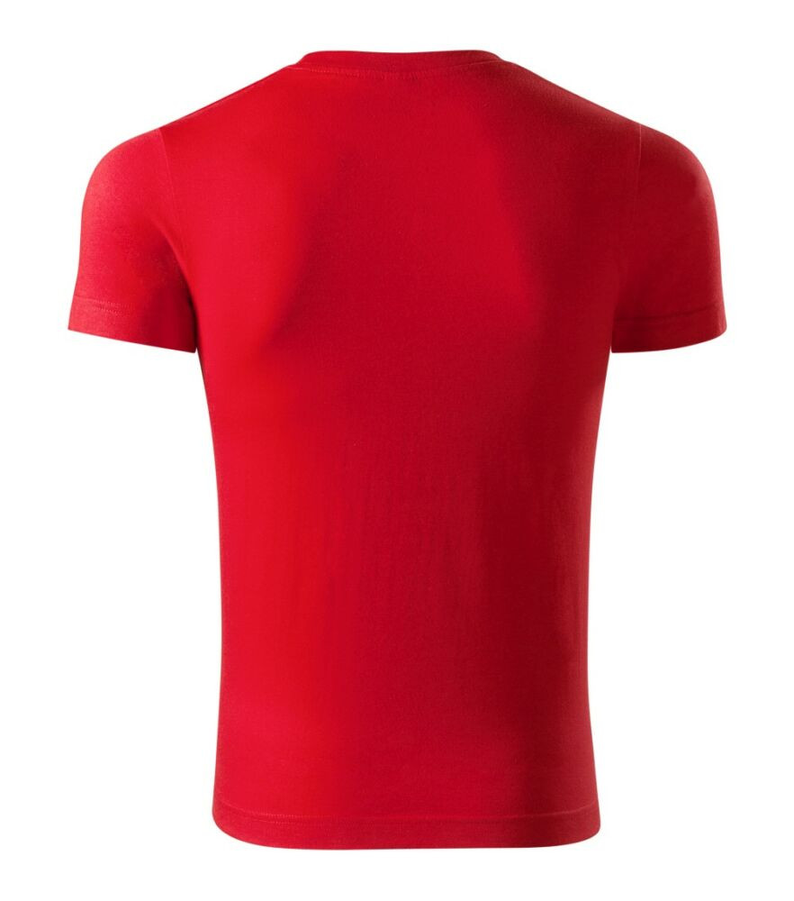 Piccolio P74 Peak unisex póló piros színben