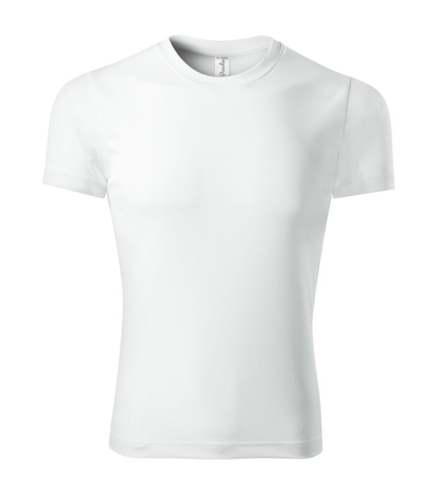 Piccolio P81 Pixel unisex póló fehér színben