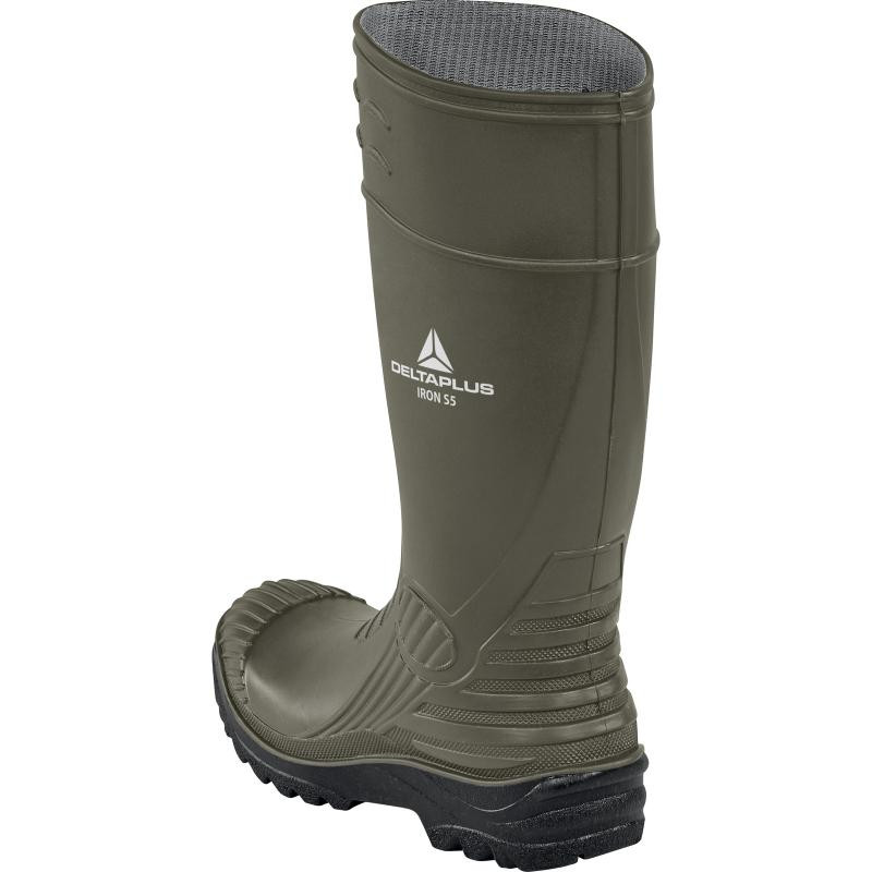 Deltaplus Iron munkavédelmi csizma khaki/fekete színben S5 Deltaplus Iron munkavédelmi csizma khaki/fekete színben S5