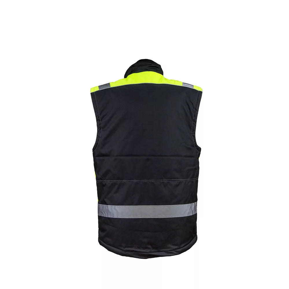 Urgent Neon bélelt munkavédelmi mellény