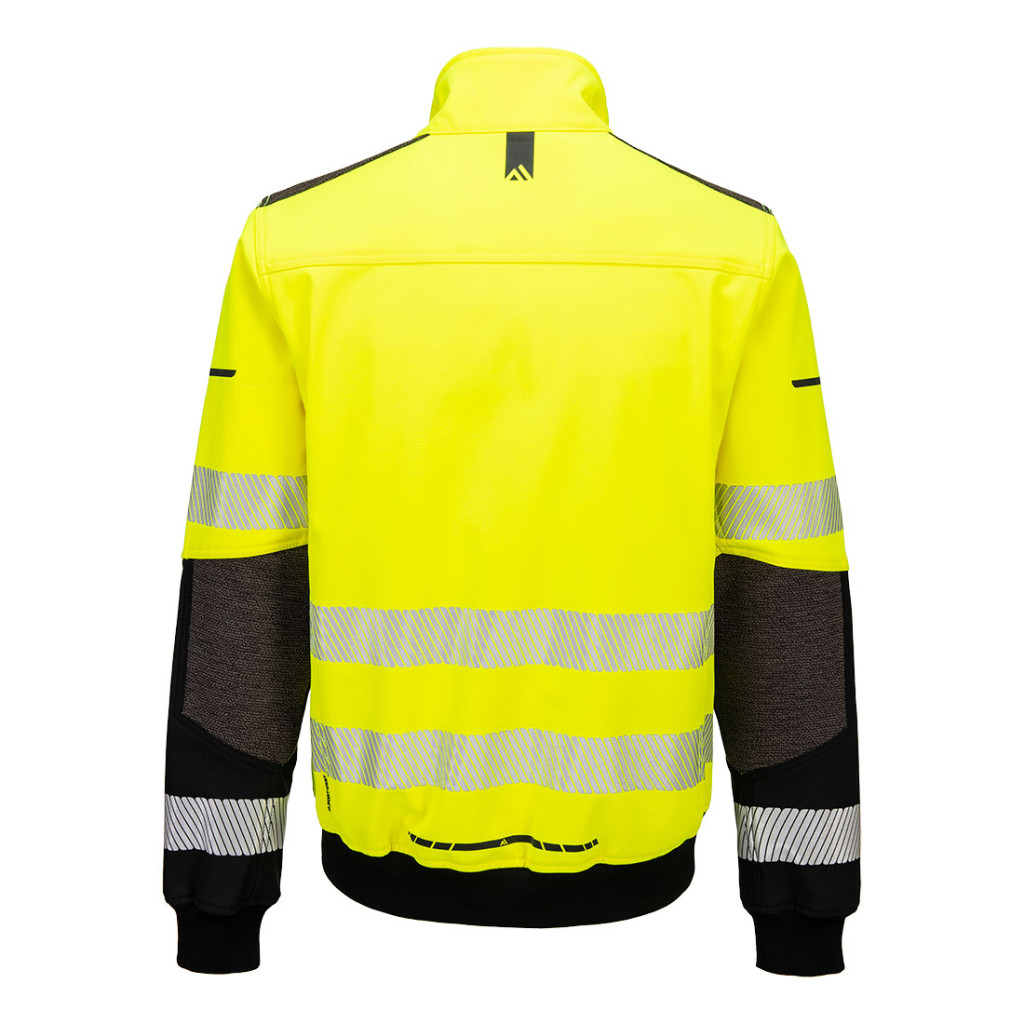 Portwest EV468 jólláthatósági softshell kabát Portwest EV468 jólláthatósági softshell kabát