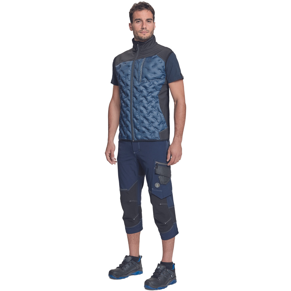 Cerva Neurum Light softshell mellény navy színben Cerva Neurum Light softshell mellény navy színben