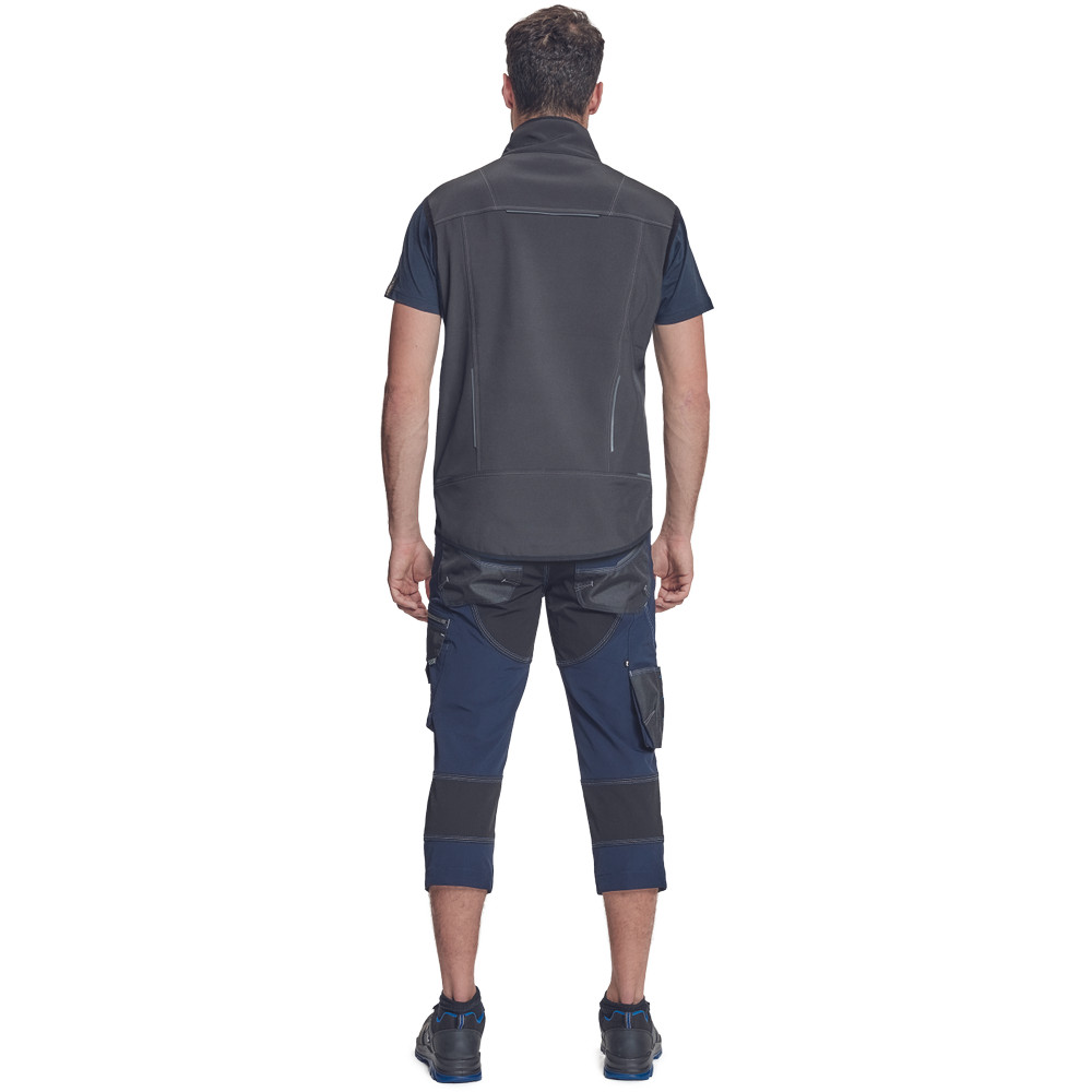 Cerva Neurum Light softshell mellény navy színben Cerva Neurum Light softshell mellény navy színben