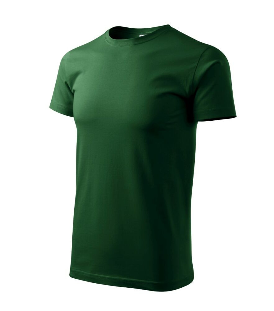 Malfini 129 Basic póló férfi üvegzöld színben
