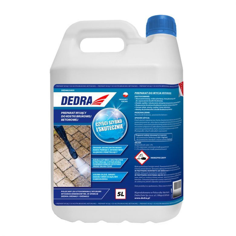 Dedra DED8823A55 térkő tisztító koncentrátum magasnyomású mosóba 5 liter