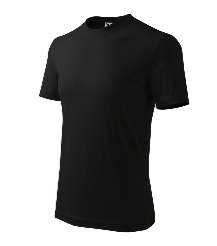 Malfini Heavy 110 unisex póló fekete színben