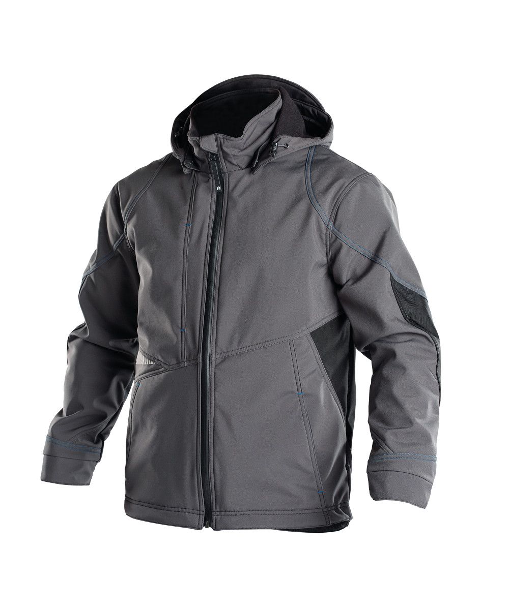 Dassy Gravity férfi softshell dzseki antracit szürke/fekete színben