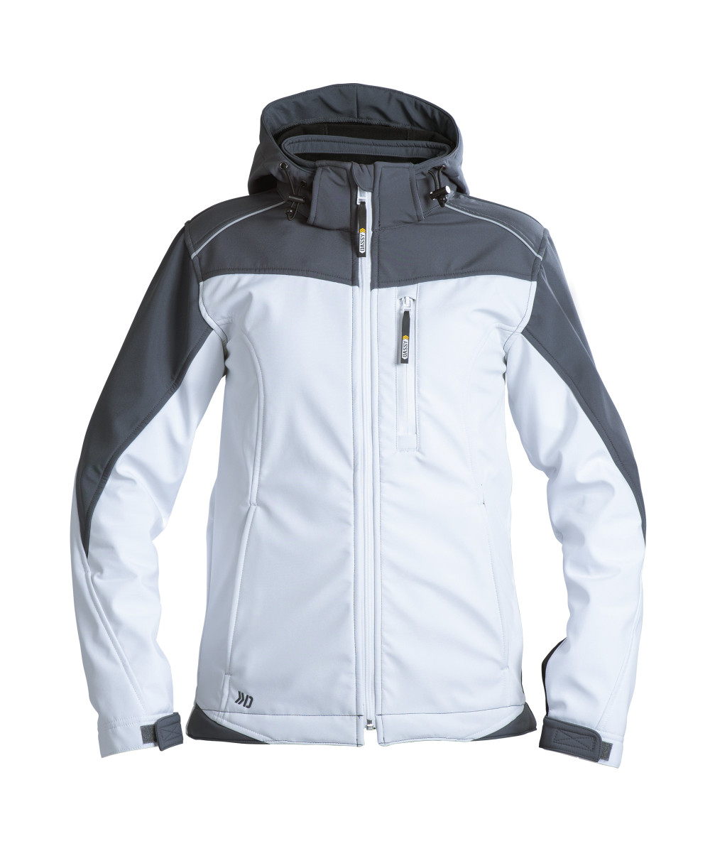 Dassy Jakarta női softshell kabát fehér színben Dassy Jakarta női softshell kabát fehér színben