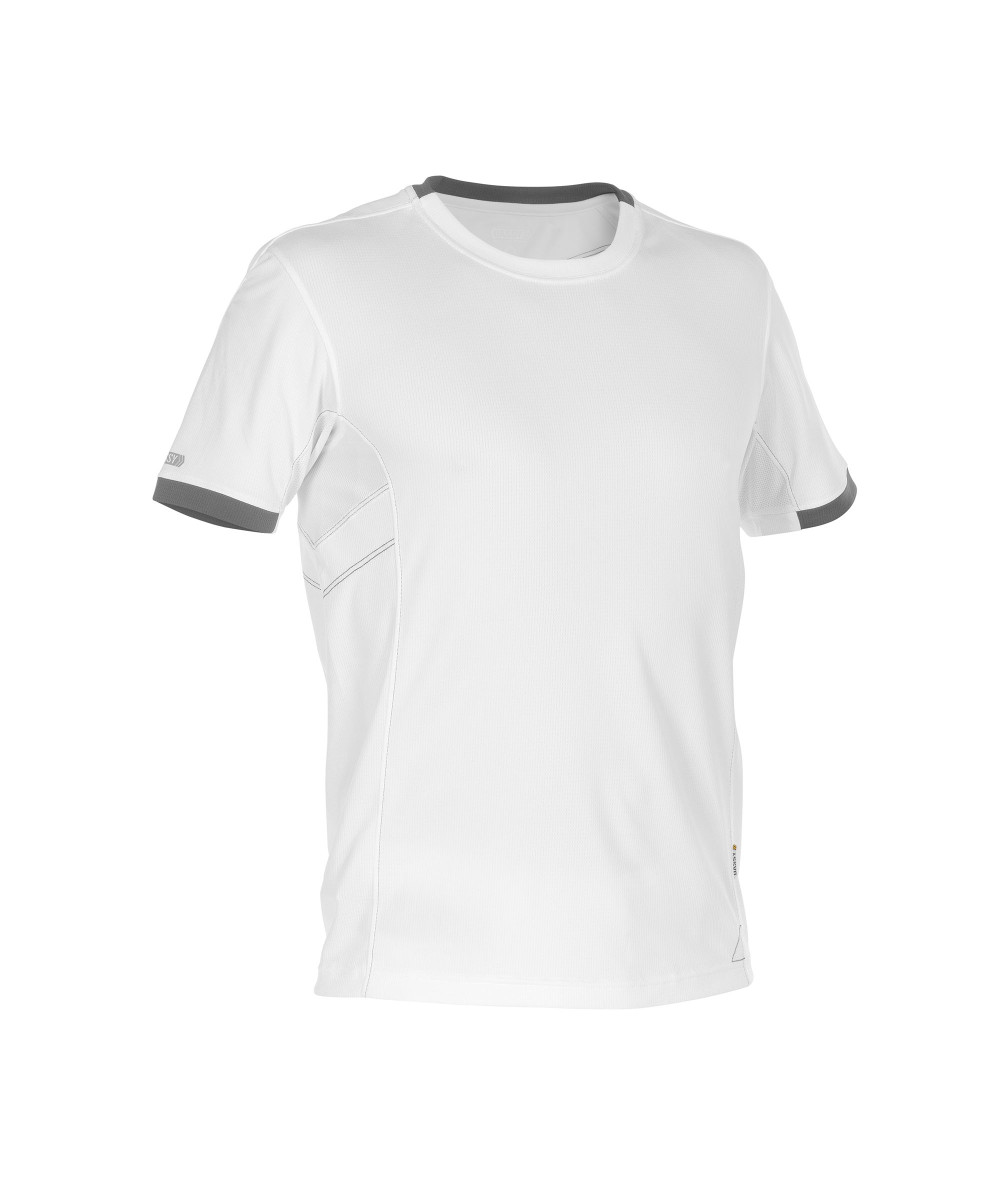 Dassy Nexus férfi kereknyakú póló fehér/antracitszürke színben