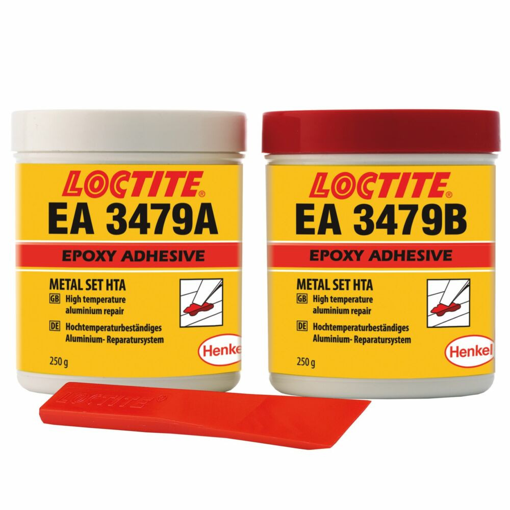 Loctite EA 3479 alumínium töltésű hőálló (190 C) epoxi 500 gr